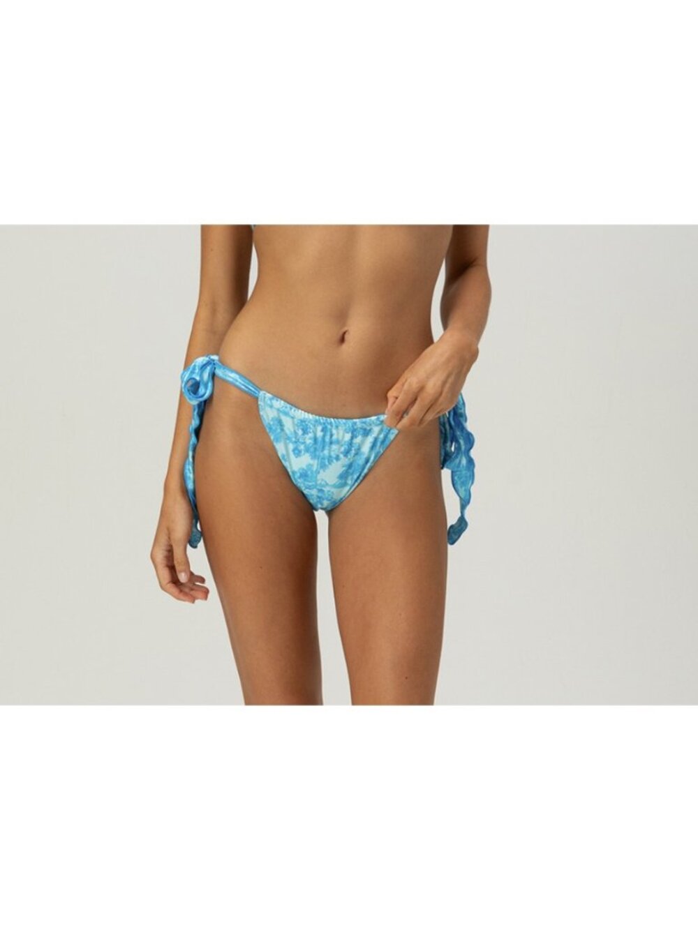 Kulani Kinis Lettuce Edge Bikini Tie Swim Bottom Ocean Paradise ( XS )